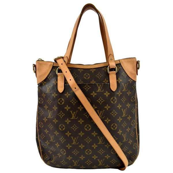 LOUIS VUITTON Odeon GM Monogram Canvas Shoulder Bag Brown