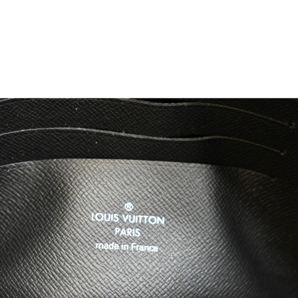 LOUIS VUITTON Volga Monogram Eclipse Pochette Clutch Bag Black