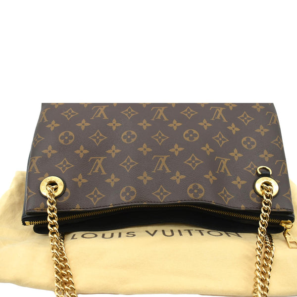 LOUIS VUITTON Surene MM Monogram Canvas Shoulder Bag Black
