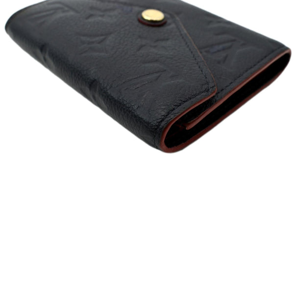 LOUIS VUITTON Victorine Monogram Empreinte Wallet Dark Navy Blue