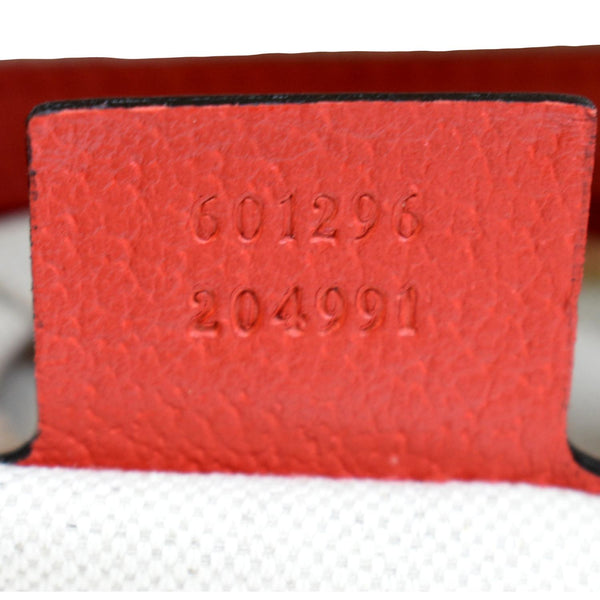 GUCCI Apple Small Interlocking GG Supreme Canvas Backpack Multicolor 601296