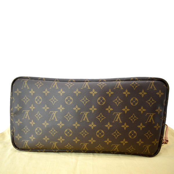 LOUIS VUITTON Neverfull GM Monogram Canvas Tote Bag Brown