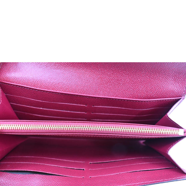 Louis Vuitton Sarah Monogram Canvas Wallet in Brown - Inside