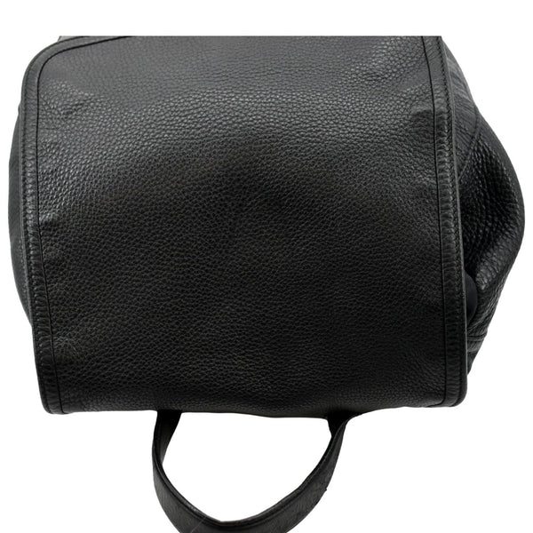 GUCCI GG Pebbled Leather Backpack Grey 322061