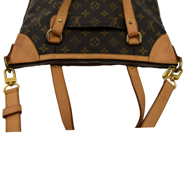 LOUIS VUITTON Odeon GM Monogram Canvas Shoulder Bag Brown