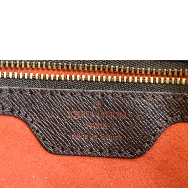 LOUIS VUITTON Marais Bucket Damier Ebene Shoulder Bag Brown