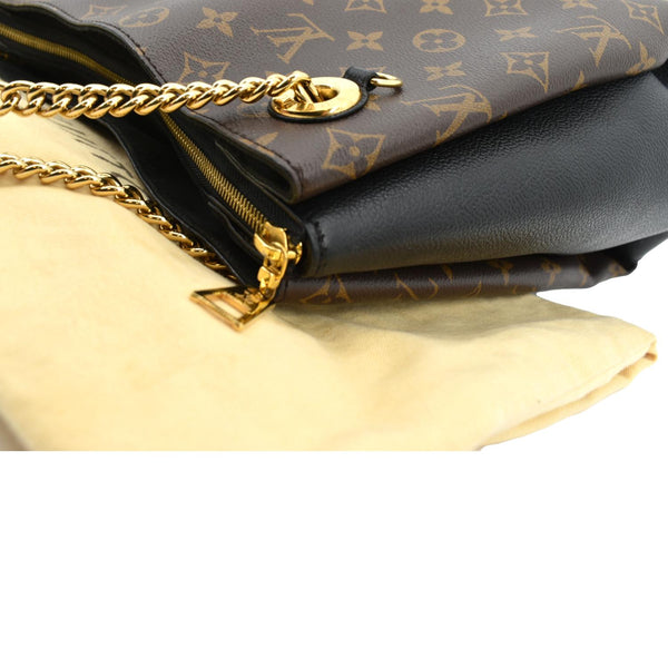 LOUIS VUITTON Surene MM Monogram Canvas Shoulder Bag Black