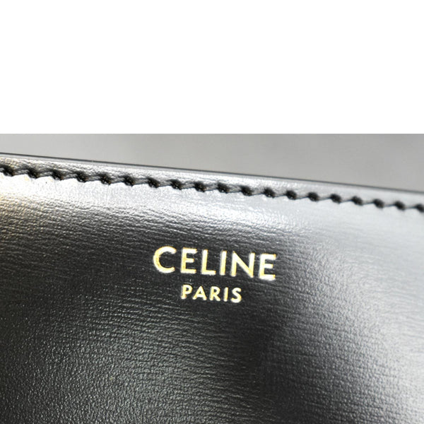 Celine Triomphe Calfskin Leather Shoulder Bag-DDH