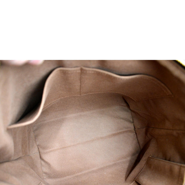 LOUIS VUITTON Palermo PM Monogram Canvas Shoulder Bag Brown