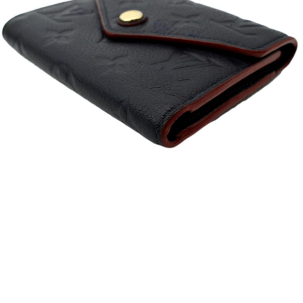 LOUIS VUITTON Victorine Monogram Empreinte Wallet Dark Navy Blue