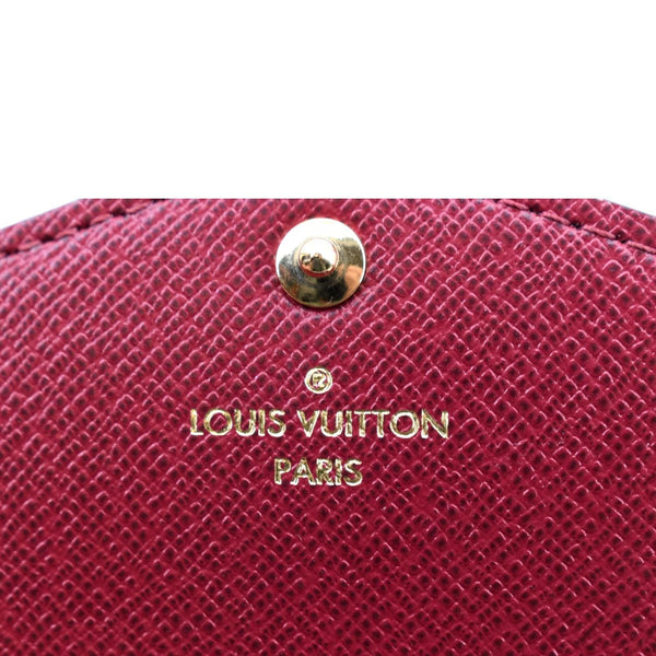 Louis Vuitton Sarah Monogram Canvas Wallet in Brown - Stamp