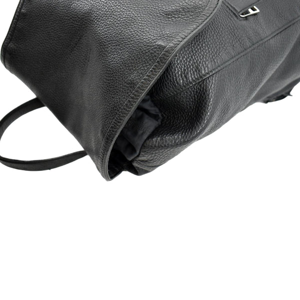 GUCCI GG Pebbled Leather Backpack Grey 322061