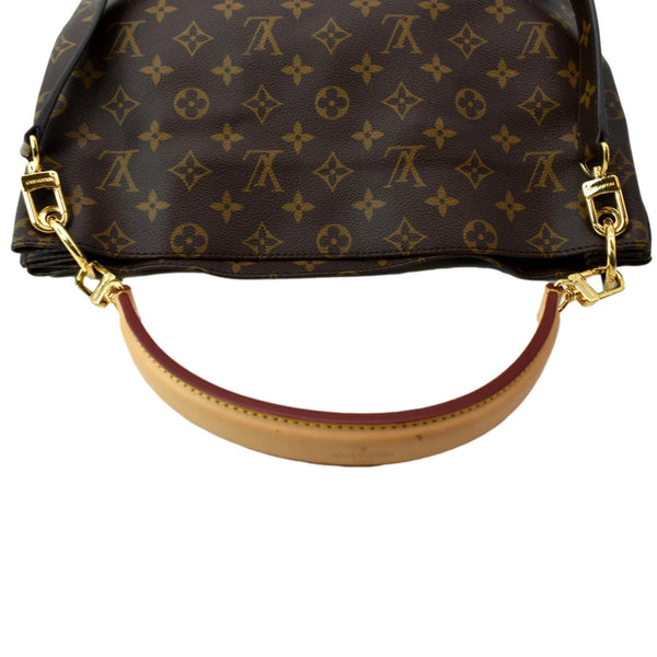 LOUIS VUITTON Metis Hobo Monogram Canvas Shoulder Bag Brown