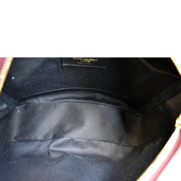 Yves Saint Laurent Lou Camera Leather Crossbody Bag - Inisde