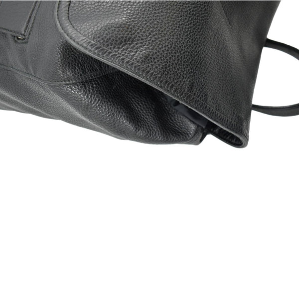 GUCCI GG Pebbled Leather Backpack Grey 322061