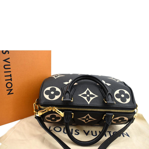 Louis Vuitton Speedy 25 Bandouliere Monogram Crossbody Bag - Top
