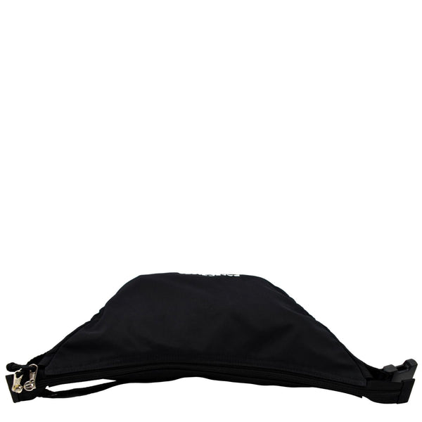 BALENCIAGA Wheel Nylon Shoulder Bag Black