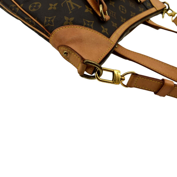 LOUIS VUITTON Odeon GM Monogram Canvas Shoulder Bag Brown