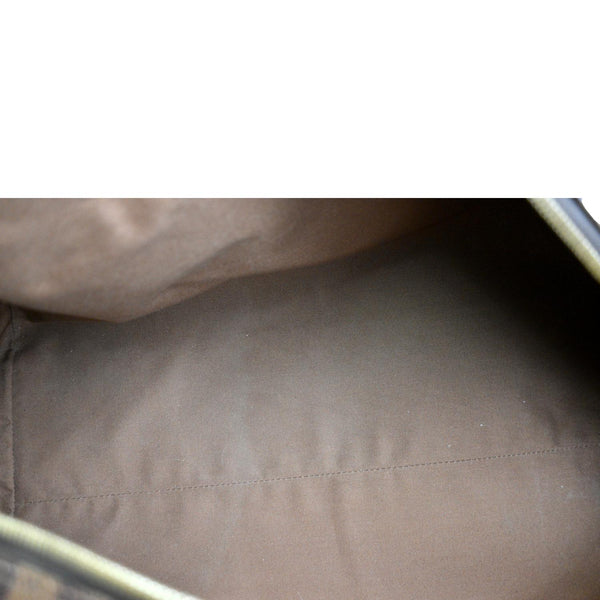 LOUIS VUITTON Ribera GM Damier Ebene Satchel Bag Brown