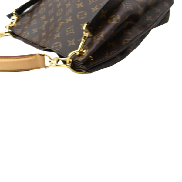 LOUIS VUITTON Metis Hobo Monogram Canvas Shoulder Bag Brown