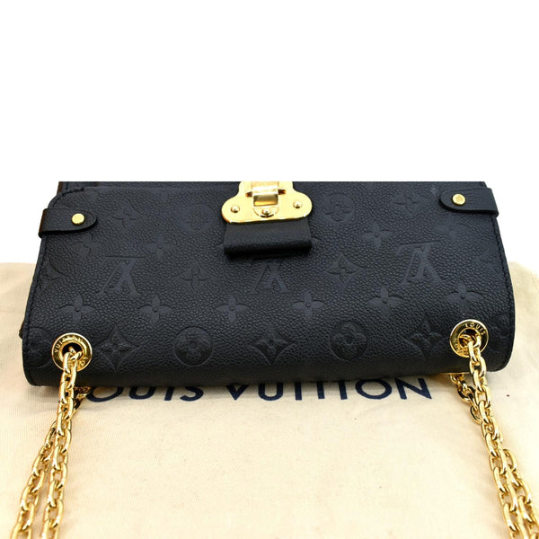 LOUIS VUITTON Vavin PM Monogram Empreinte Leather Shoulder Bag Black - New Year Deals