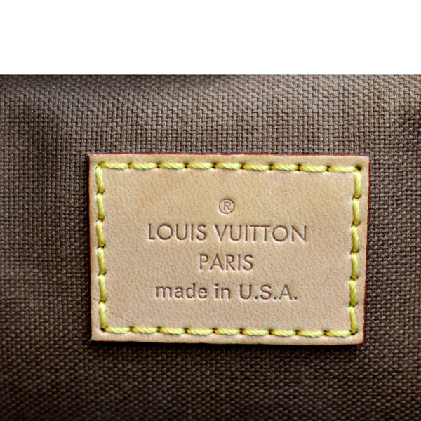 LOUIS VUITTON Palermo PM Monogram Canvas Shoulder Bag Brown