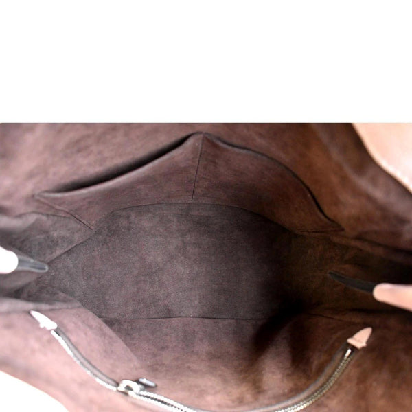 LOUIS VUITTON Babylone Mahina Calfskin Leather Satchel Bag Pink