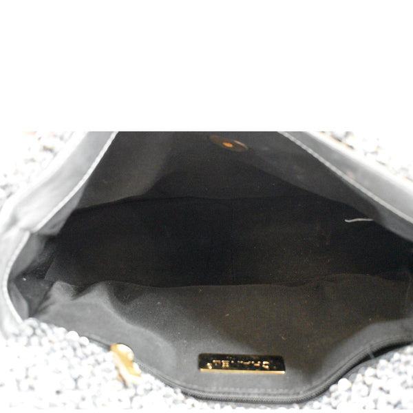 CHANEL 19 Flap Medium Sequin Shoulder Bag Silver