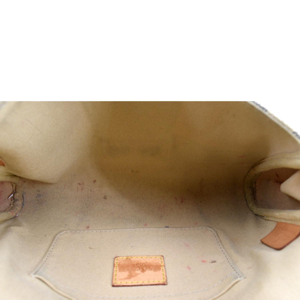 LOUIS VUITTON Favorite MM Damier Azur Crossbody Bag White