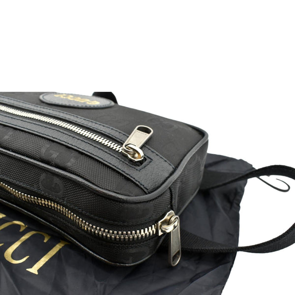 GUCCI Off The Grid GG Nylon Belt Bag Black 631341