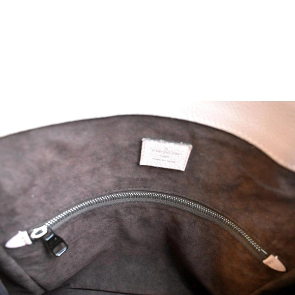 LOUIS VUITTON Babylone Mahina Calfskin Leather Satchel Bag Pink