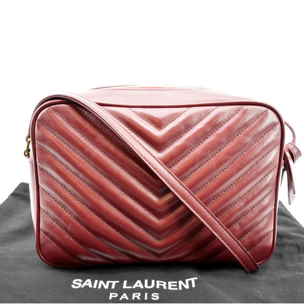 Yves Saint Laurent Lou Camera Leather Crossbody Bag - Back