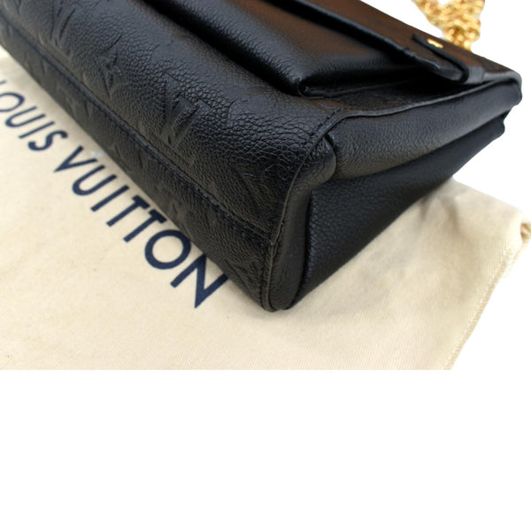 LOUIS VUITTON Vavin PM Monogram Empreinte Leather Shoulder Bag Black - New Year Deals