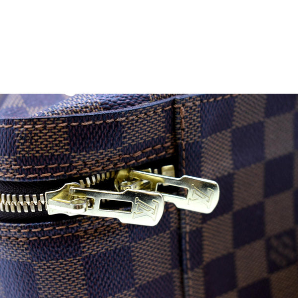 LOUIS VUITTON Dorsoduro Damier Ebene Messenger Crossbody Bag Brown