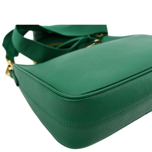 PRADA Re-Edition 2005 Saffiano Leather Shoulder Bag Green