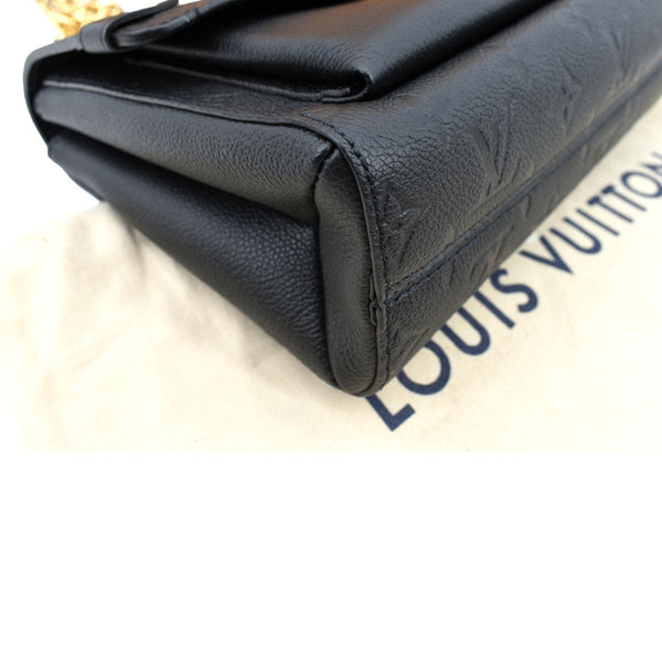 LOUIS VUITTON Vavin PM Monogram Empreinte Leather Shoulder Bag Black - New Year Deals
