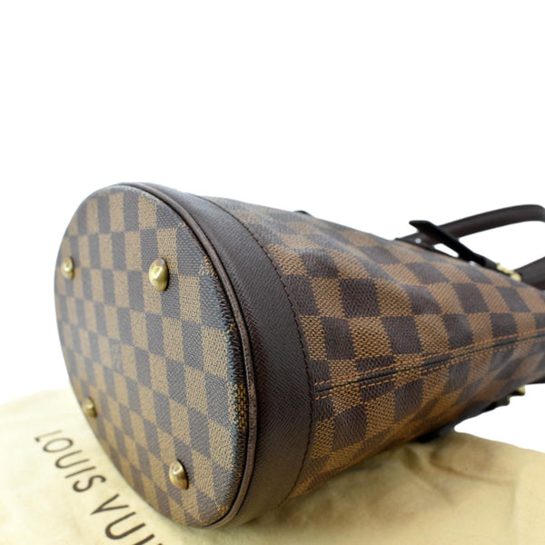 LOUIS VUITTON Marais Bucket Damier Ebene Shoulder Bag Brown