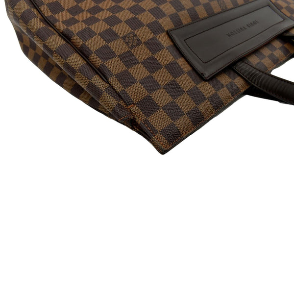 Louis Vuitton Parioli GM Damier Ebene Tote Shoulder Bag - Top Right