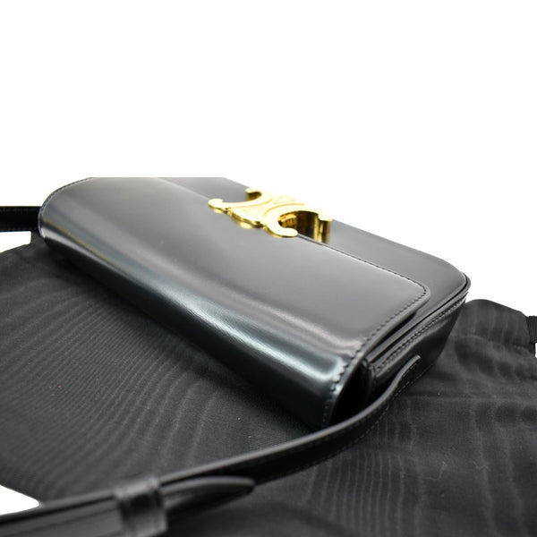 Celine Triomphe Calfskin Leather Shoulder Bag-DDH