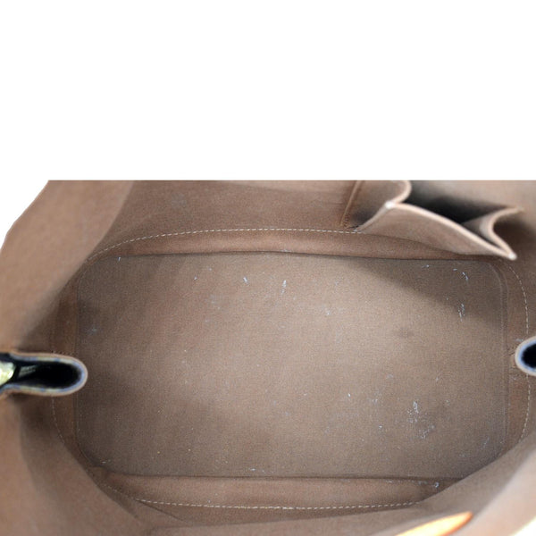 Louis Vuitton Alma PM Monogram Canvas Satchel Bag Brown - Inisde