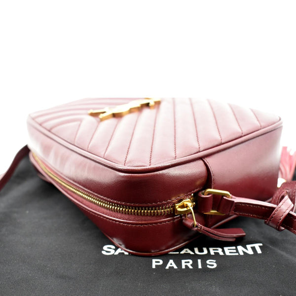 Yves Saint Laurent Lou Camera Leather Crossbody Bag - Top Left