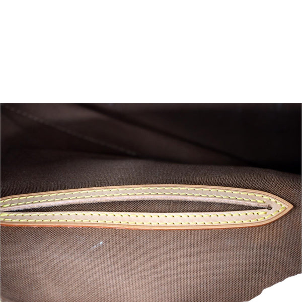 Louis Vuitton Alma PM Monogram Canvas Satchel Bag Brown - Inside Section