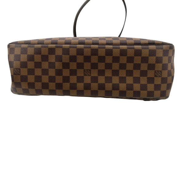 Louis Vuitton Parioli GM Damier Ebene Tote Shoulder Bag - Bottom