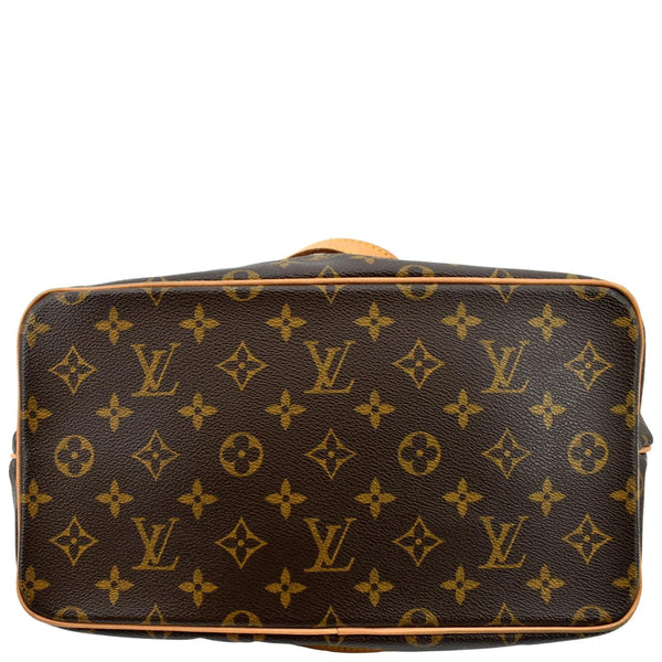 LOUIS VUITTON Palermo PM Monogram Canvas Shoulder Bag Brown