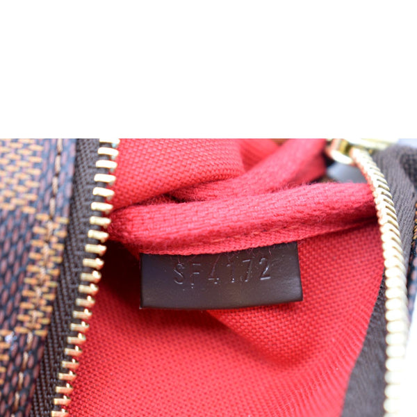 Louis Vuitton Mini Pochette Damier Ebene Accessories Pouch