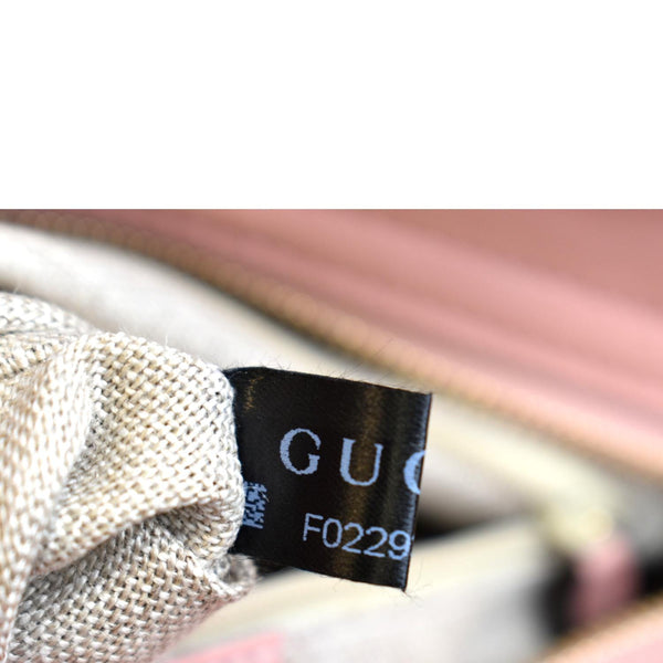 Gucci Small Bree GG Leather Crossbody Bag Light Pink - Monogram