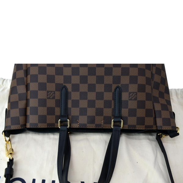 LOUIS VUITTON Belmont NM Damier Ebene Shoulder Bag Brown