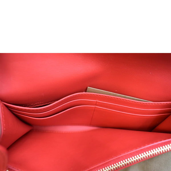 BURBERRY Haymarket House Check Clutch Wallet Beige