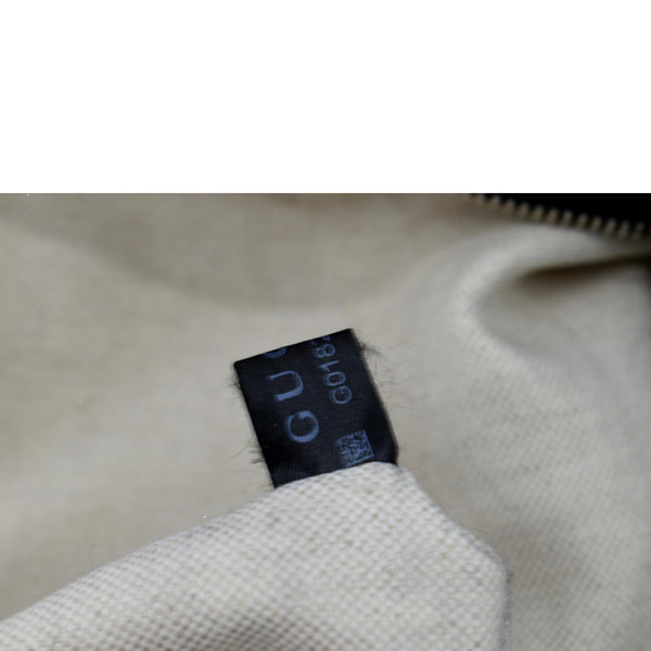 GUCCI GG Pebbled Leather Backpack Grey 322061