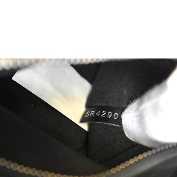 Louis Vuitton NeoNoe Epi Leather Shoulder Bag in Black-Stamp